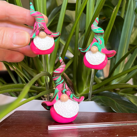 Whimsical gnome trio - Matcha, Lotus & Coco