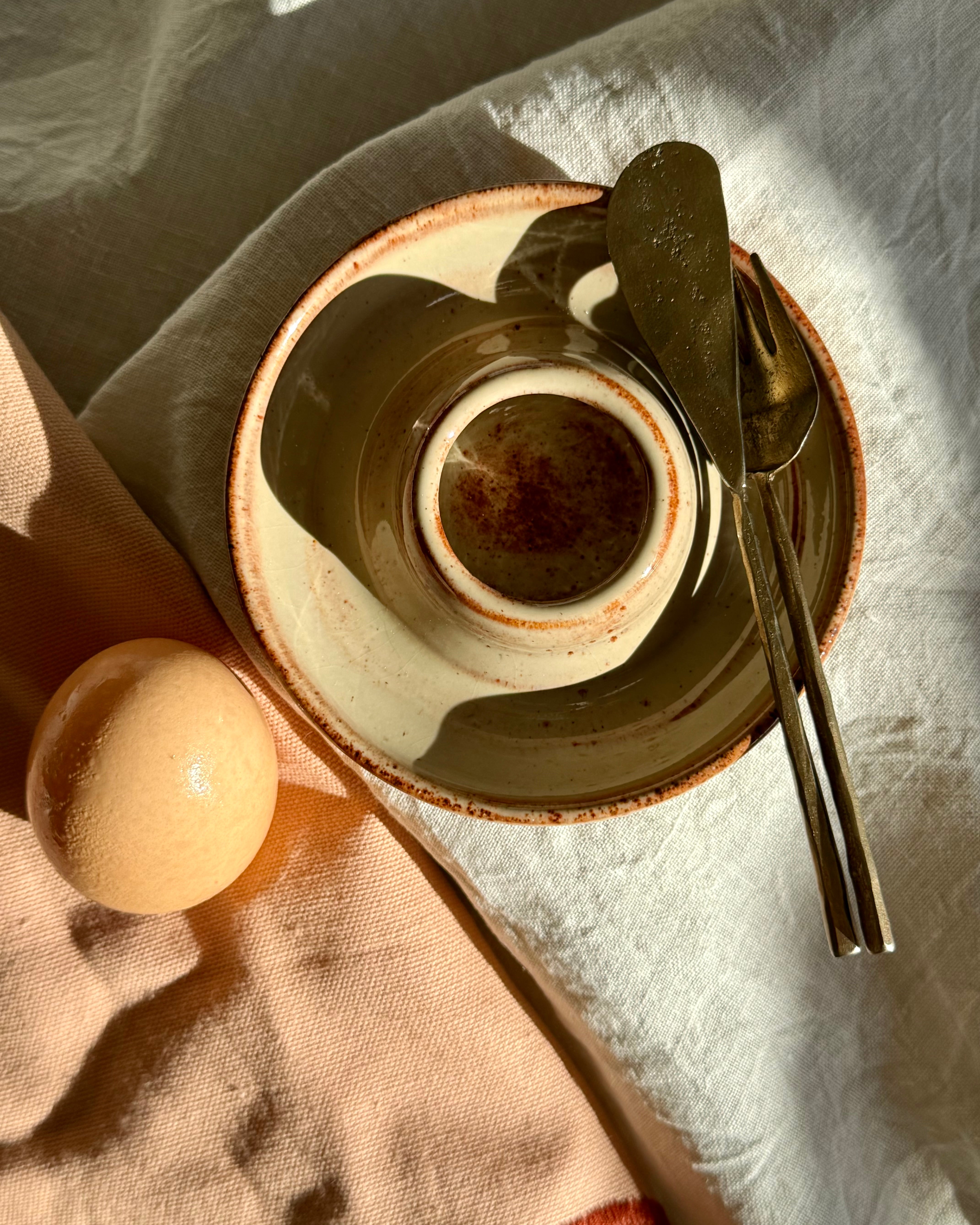 Wheel Thrown Egg Cup