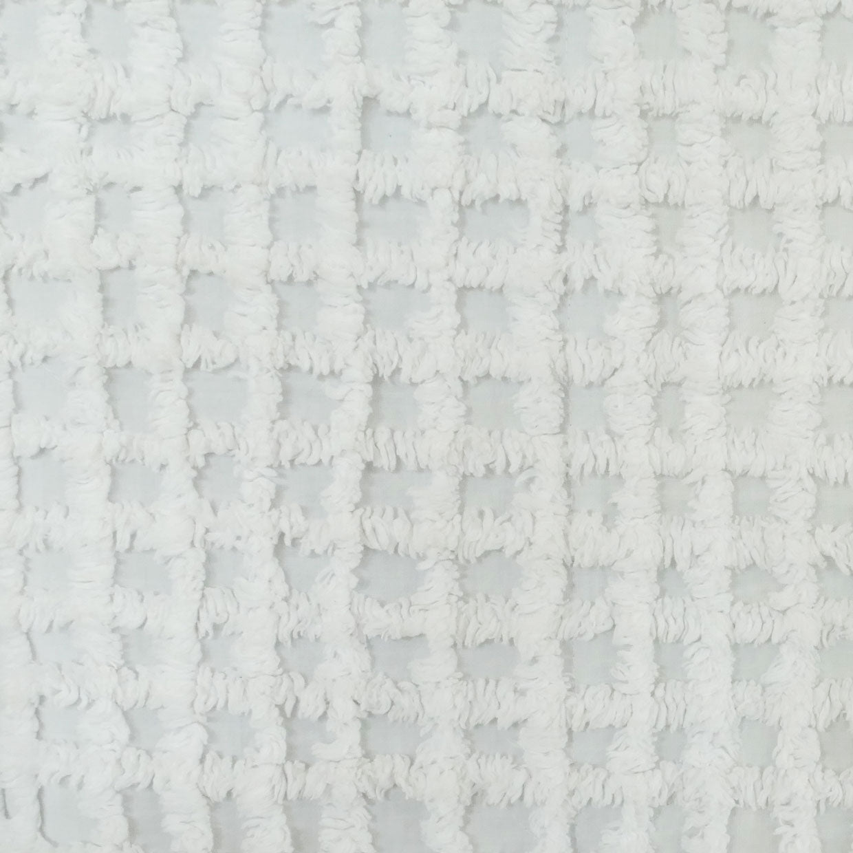 Chenille backed, machine pieced, handmade QS quilt. Free shipping