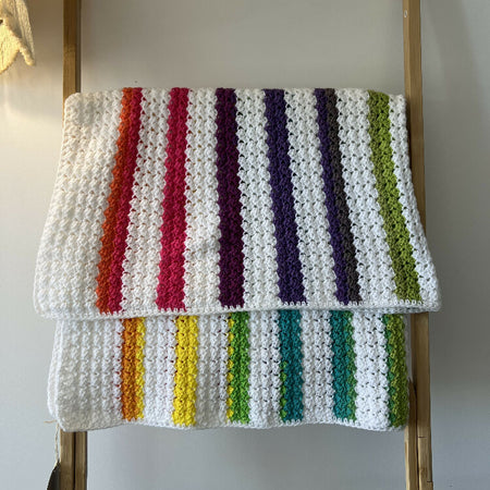 Crochet | Blanket / Throw | Various Styles | RAINBOWS