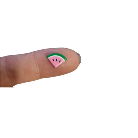 Watermelon stud earrings