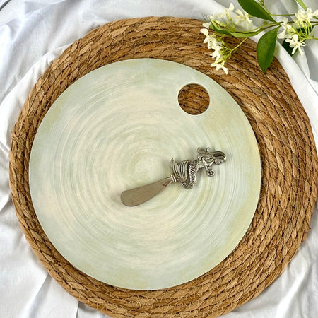 Ceramic Wheel Thrown Cheeseboard