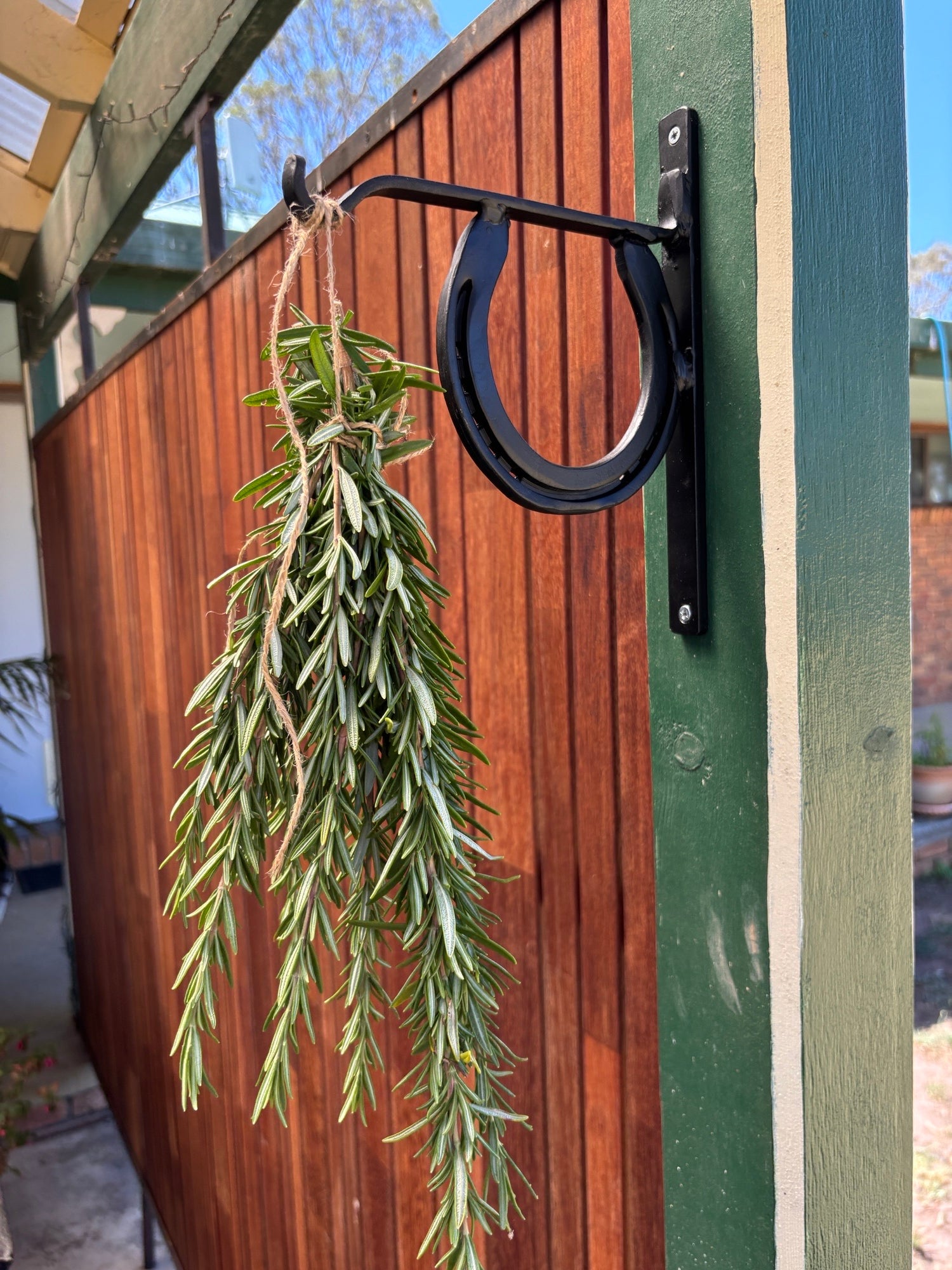 Country Style Horseshoe Plant Hanger Hook