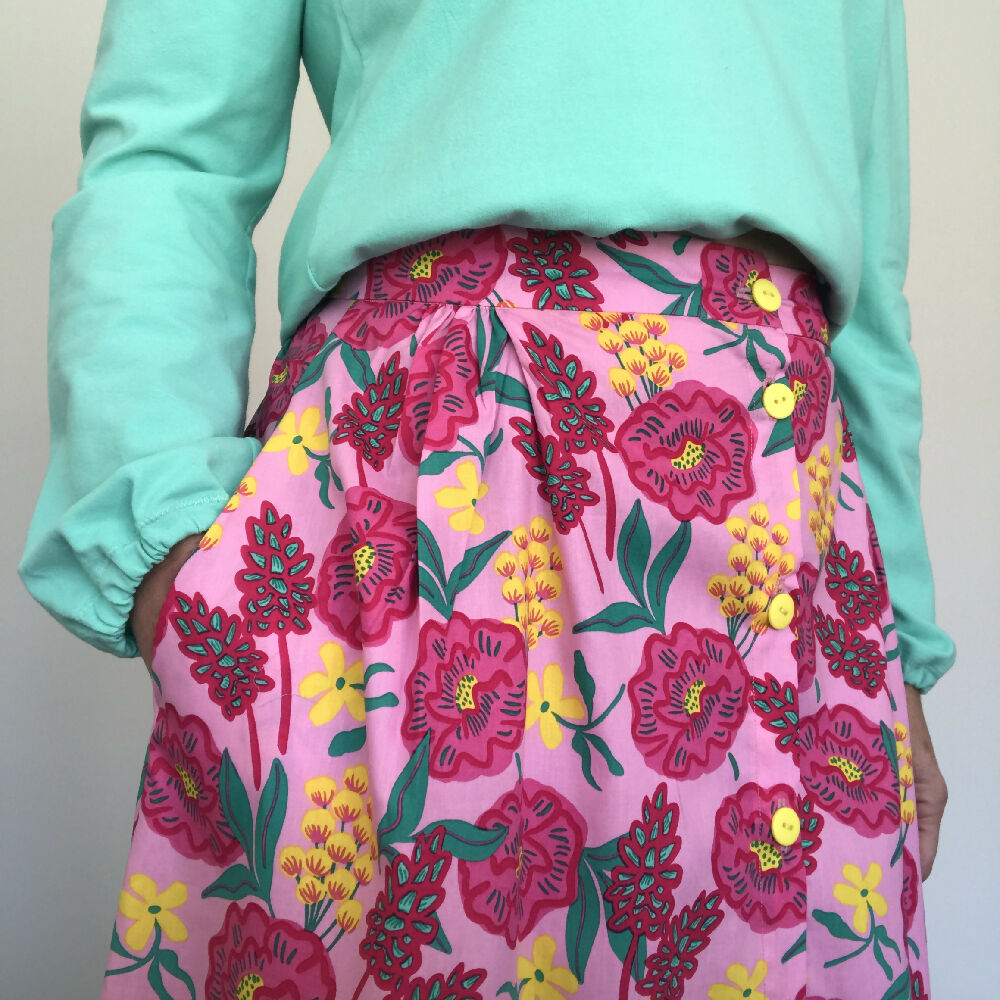 Ashlee Skirt - Fresh Flowers