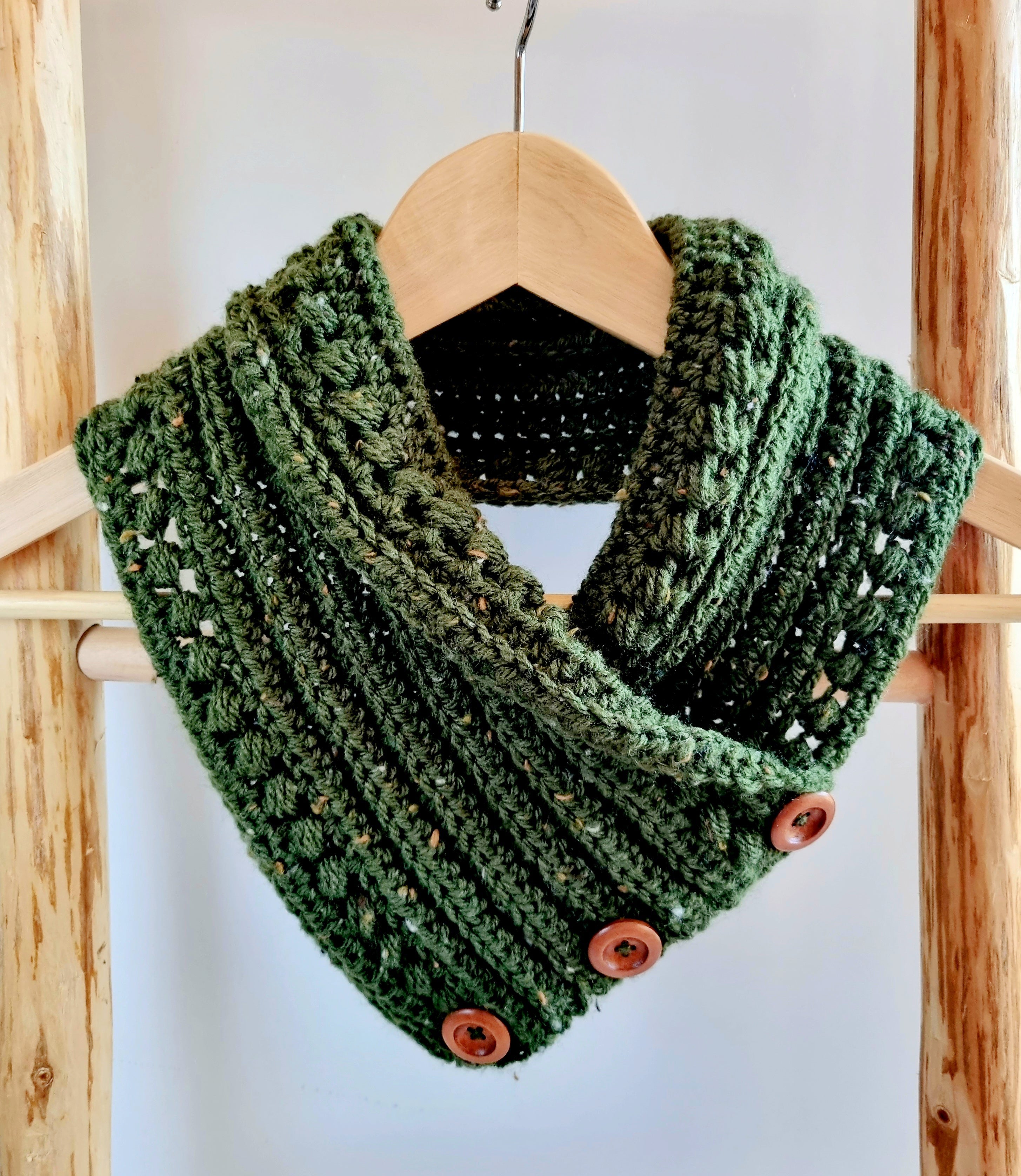 DIGITAL DOWNLOAD | Crochet Pattern | Stormy Days Cowl / Neckwarmer