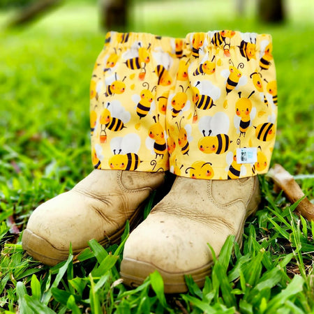 Sock/Boot Protectors - Bright Happy Bees or Aussie Animals (2 options)