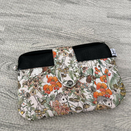 Floral Sakuara wristlet