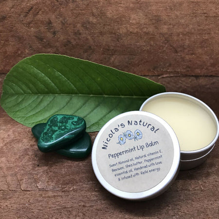 All Natural Stimulating & Refreshing Peppermint lip balm