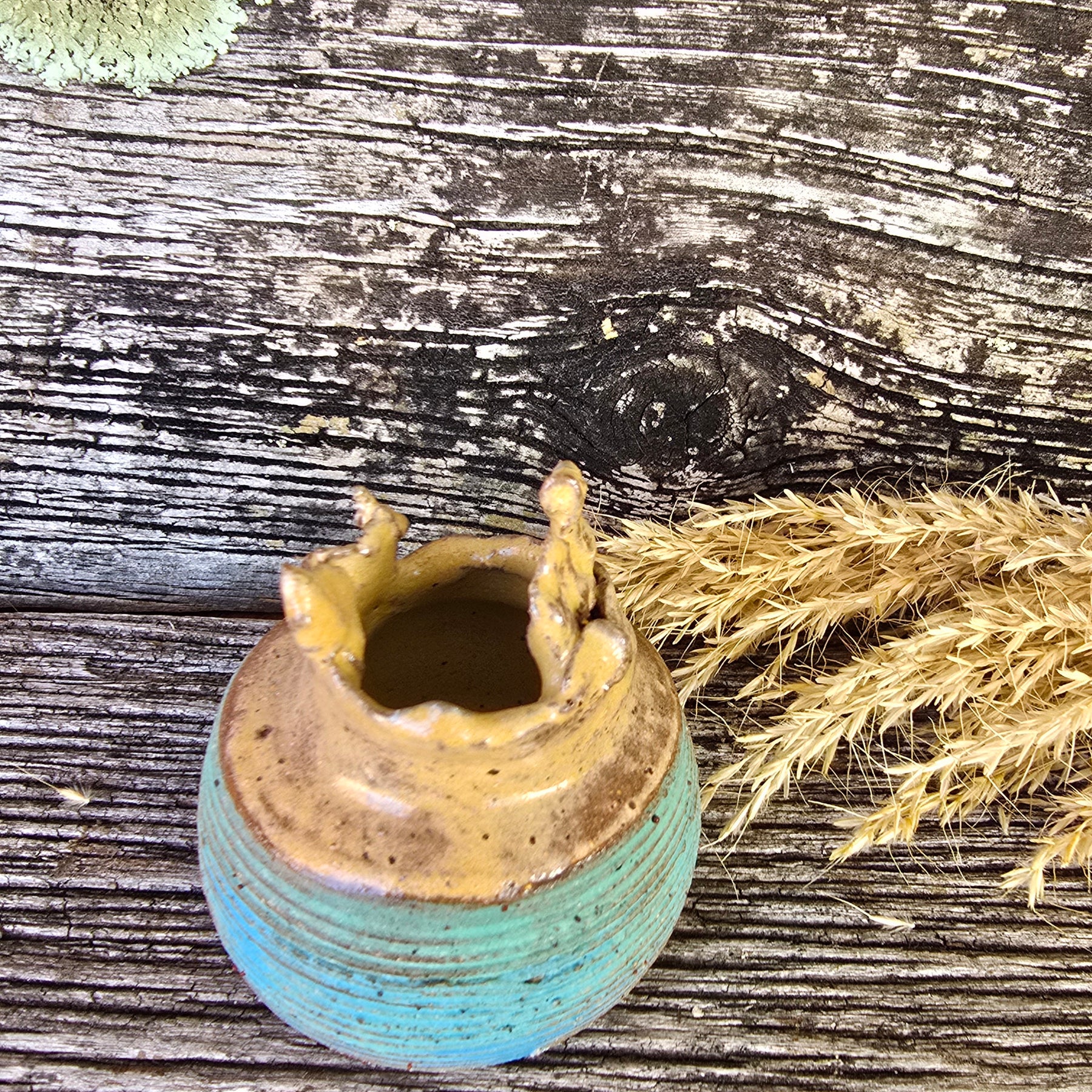 Rustic bud vase