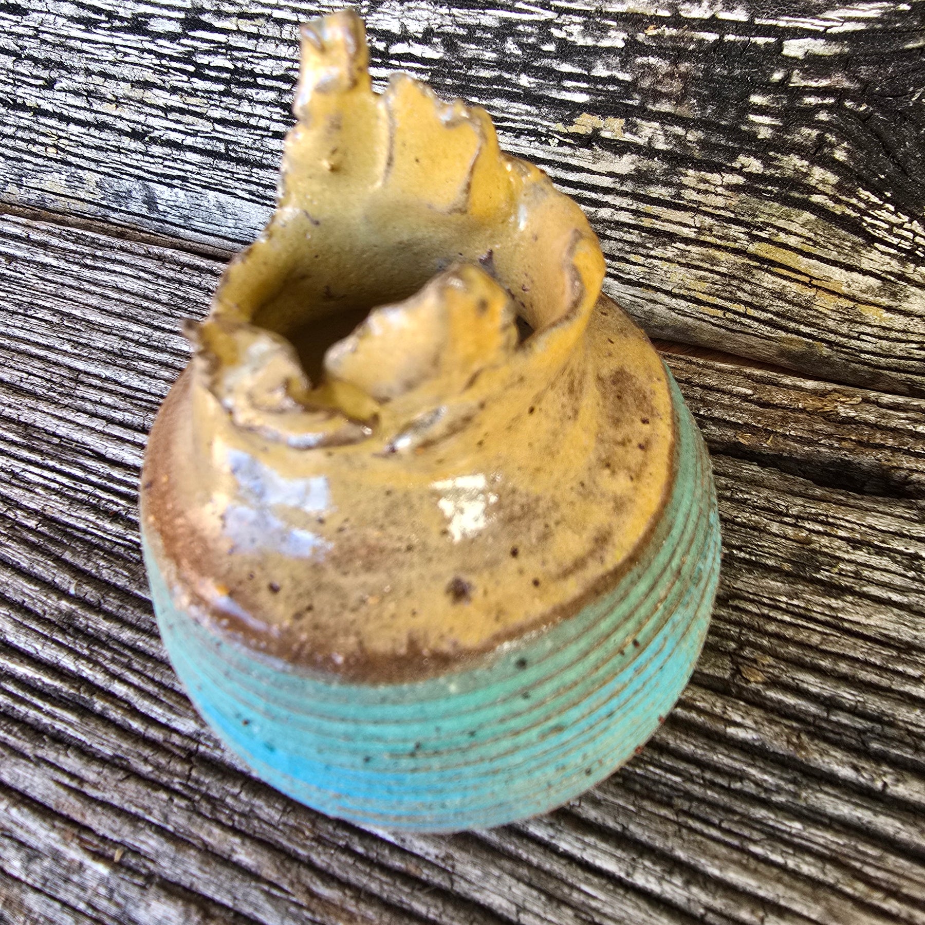 Rustic bud vase