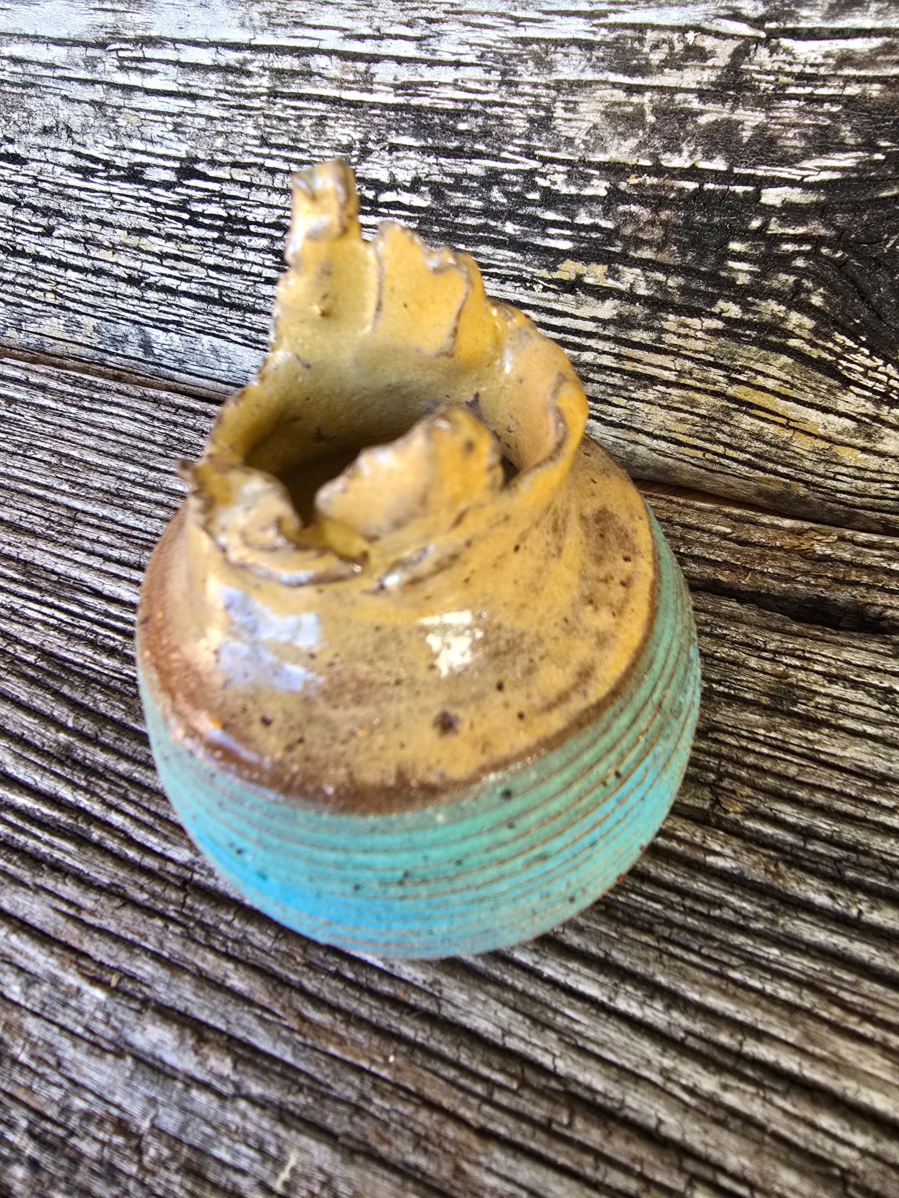 Rustic bud vase