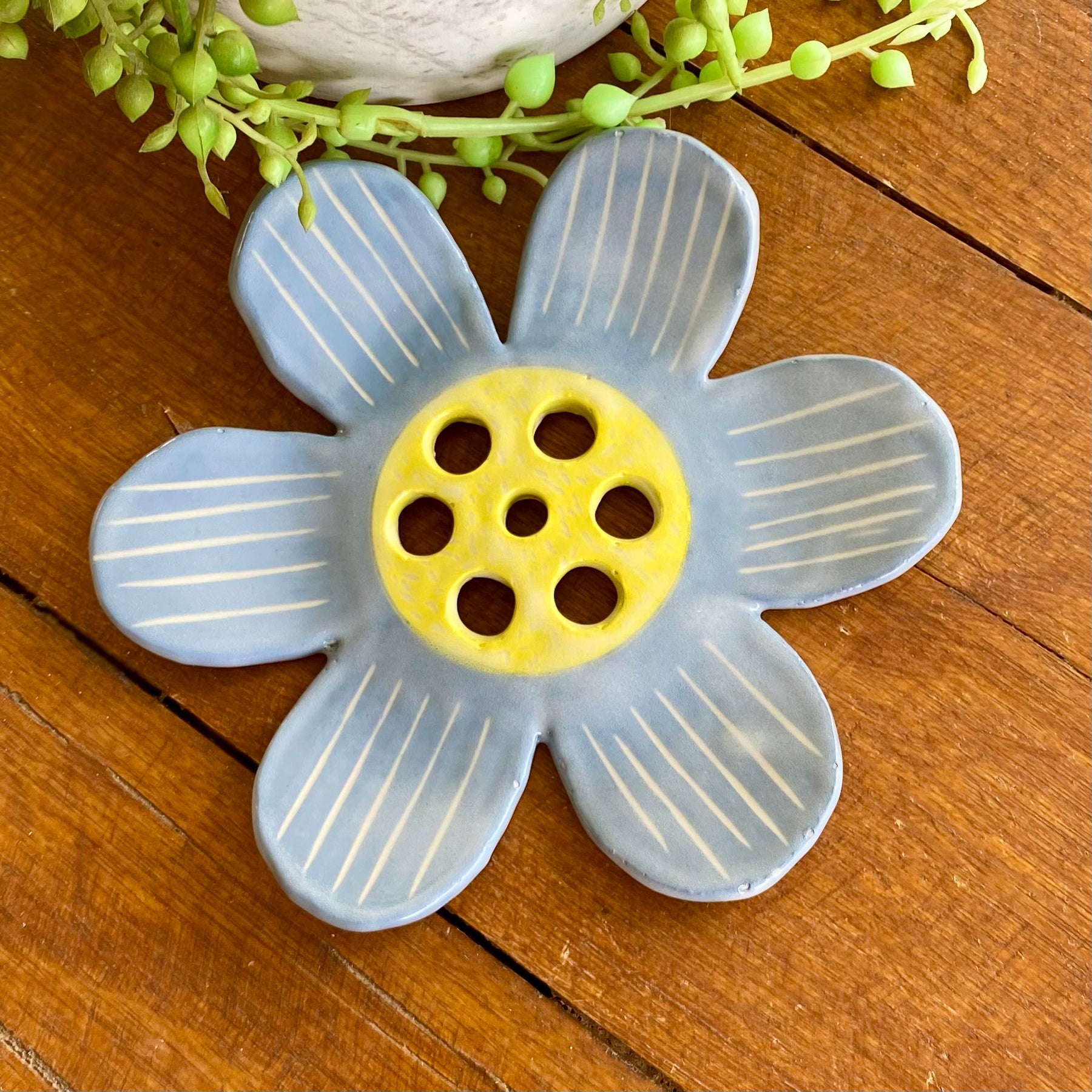 Flower Frogs for Jars / Ceramic/ Handmade Pottery