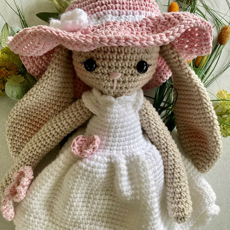 Bella Bunny Crotchet Soft Doll