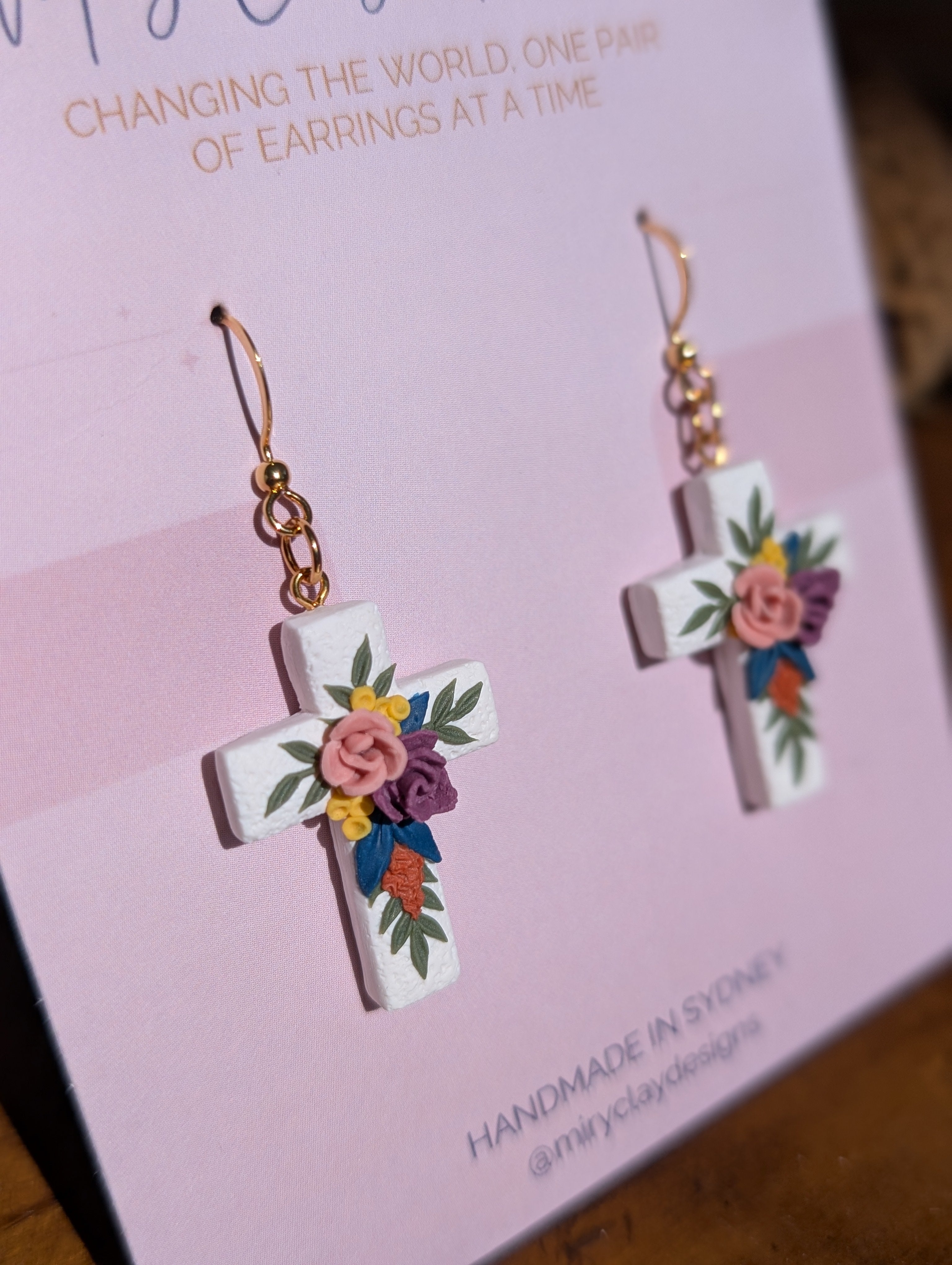 Floral Cross