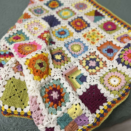 Granny Square Blanket