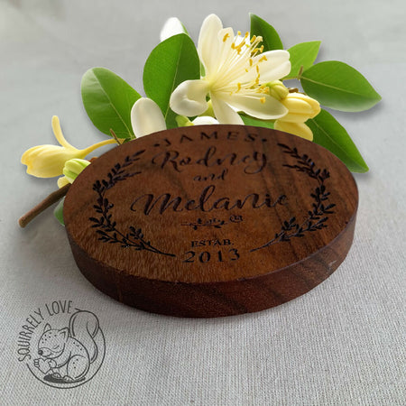 Engraved Wooden Coasters