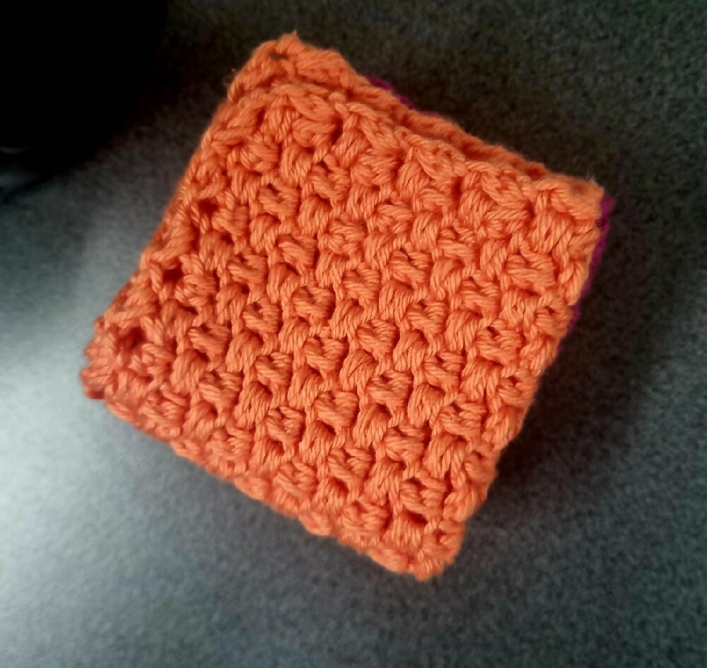 Crochet reusable dish cloths/face cloths | Various colours