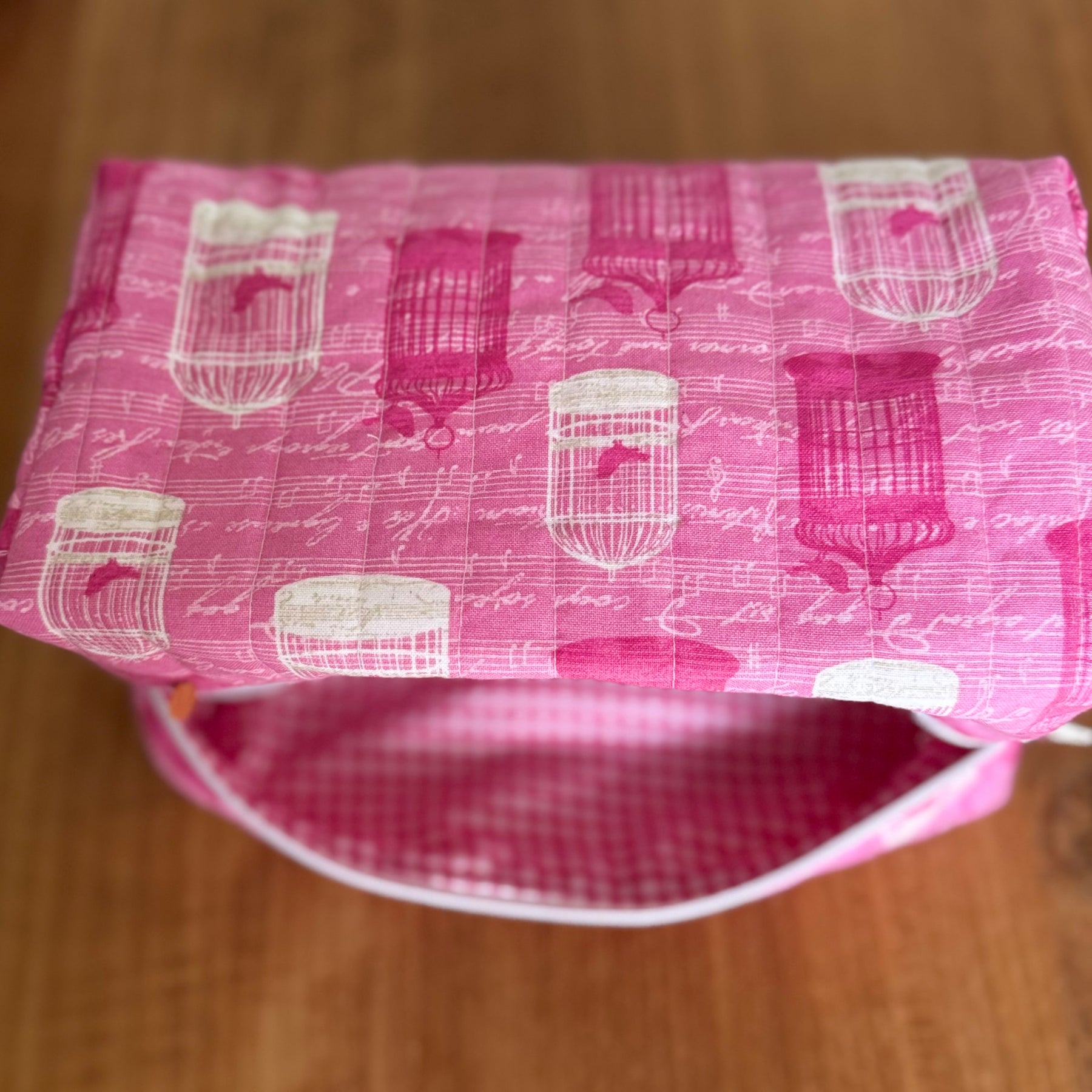 Quilted Box Pouch Bags