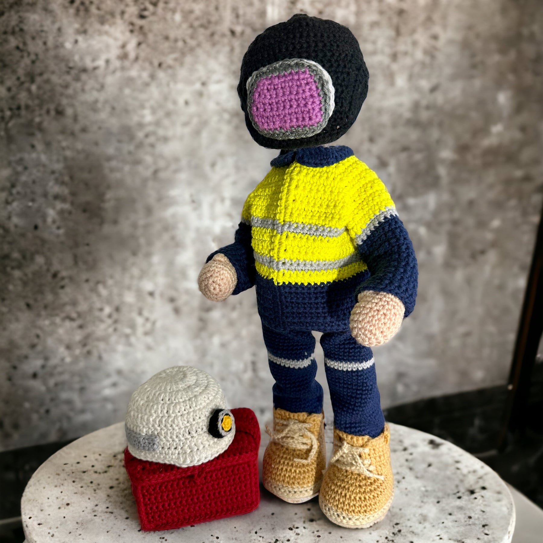Crochet Amigurumi Art Doll Inspired