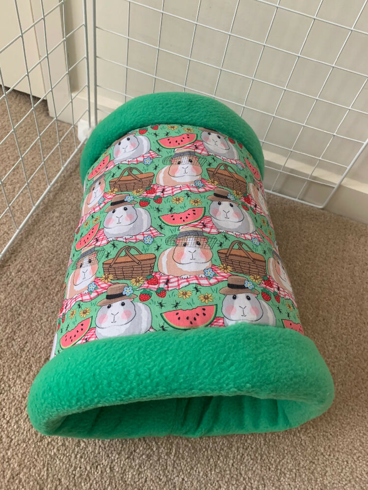 Comfortable tunnel for guinea pig, rats, rabbit, small pets