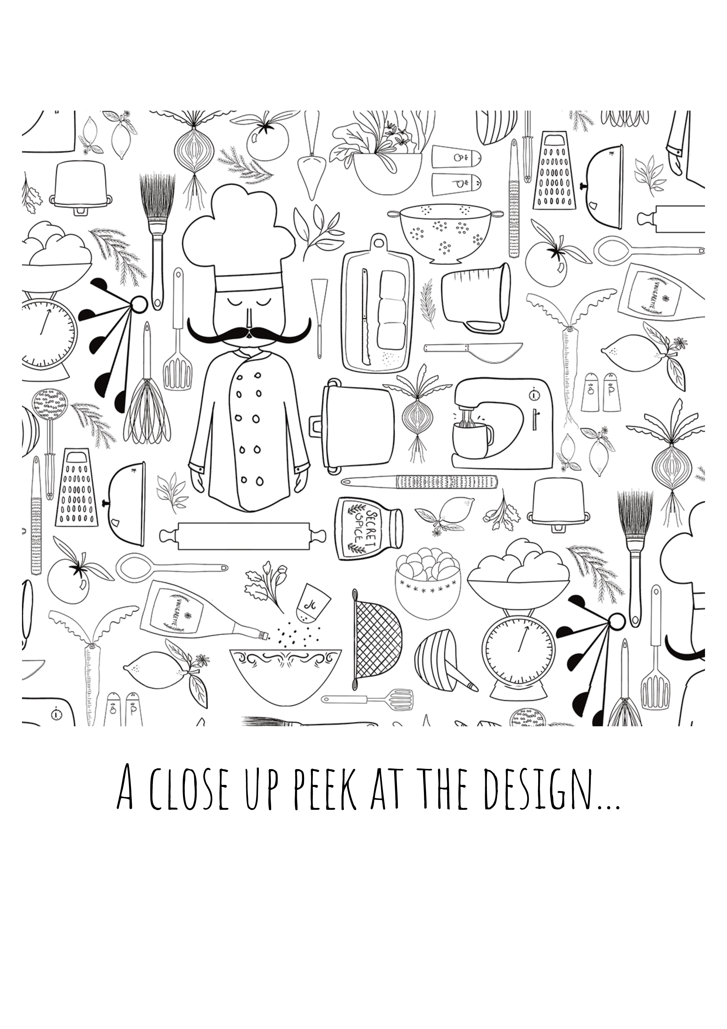 Cotton Linen Tea Towel-Yes Chef -Australian shipping included