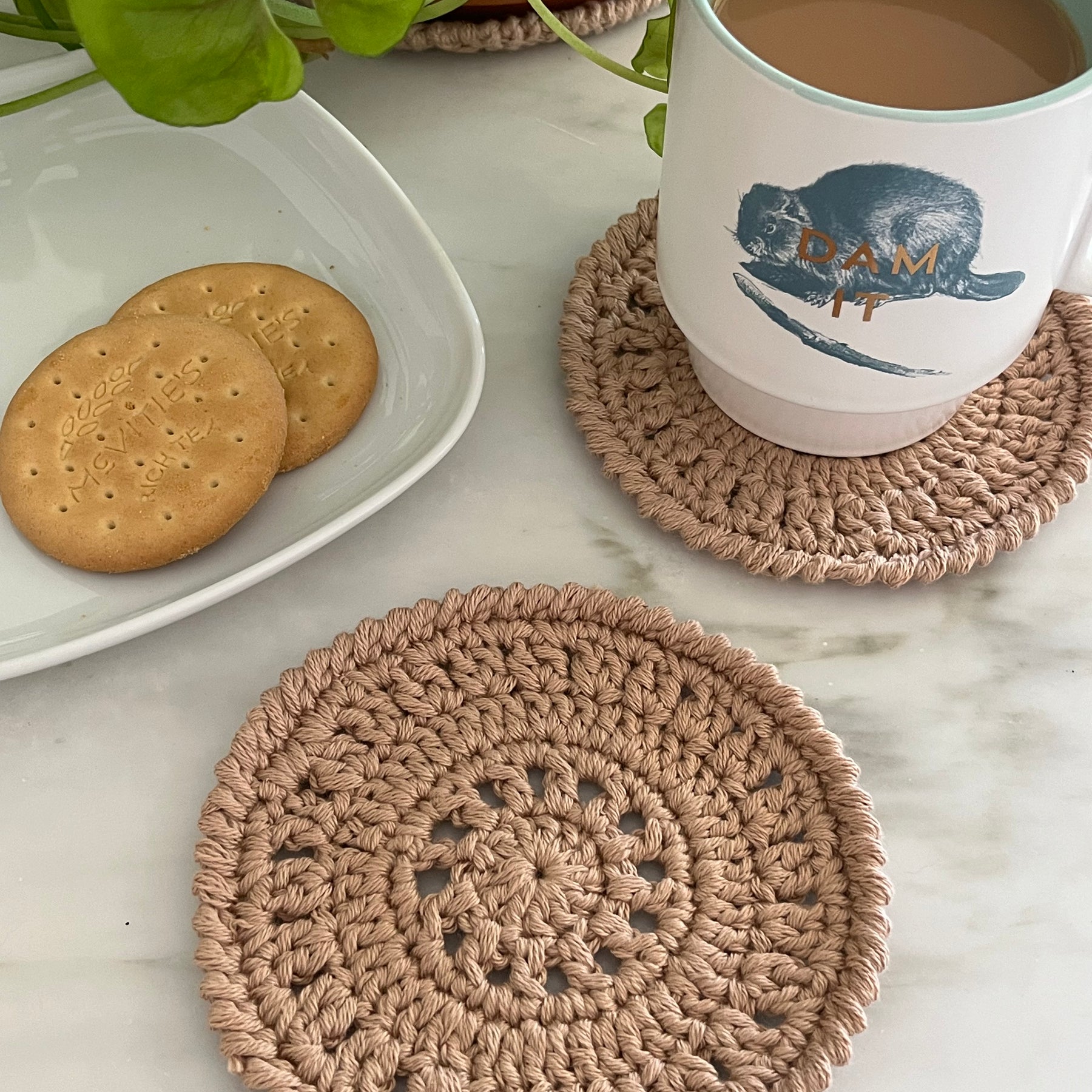 Crochet Kit - Country Coaster