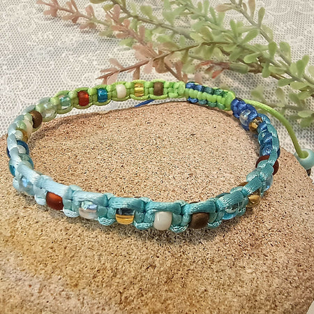 Assorted Stacking Macrame Seed Bead Bangles/Bracelets