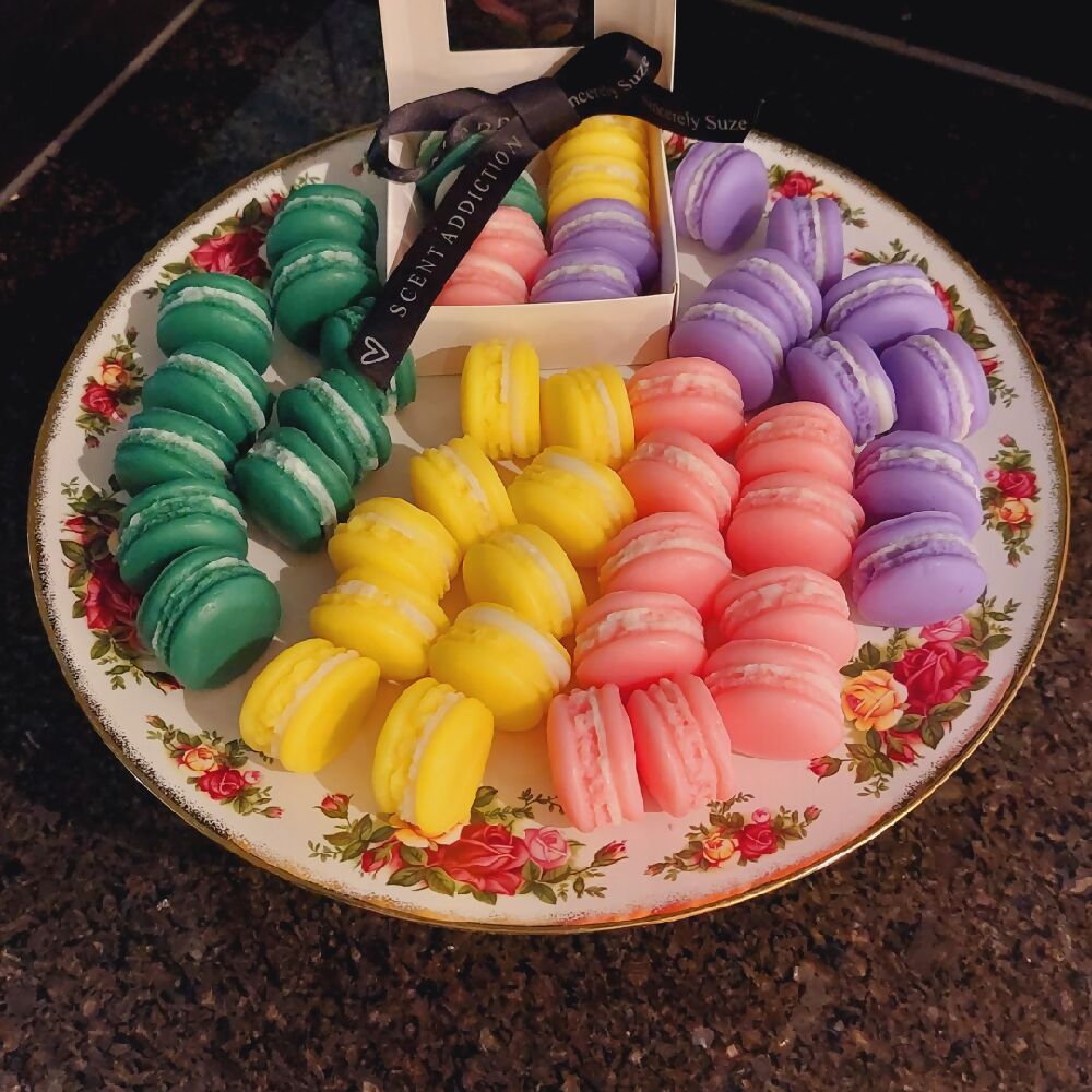 Scented Soy Wax Melts - Mini Macarons 3 in 1