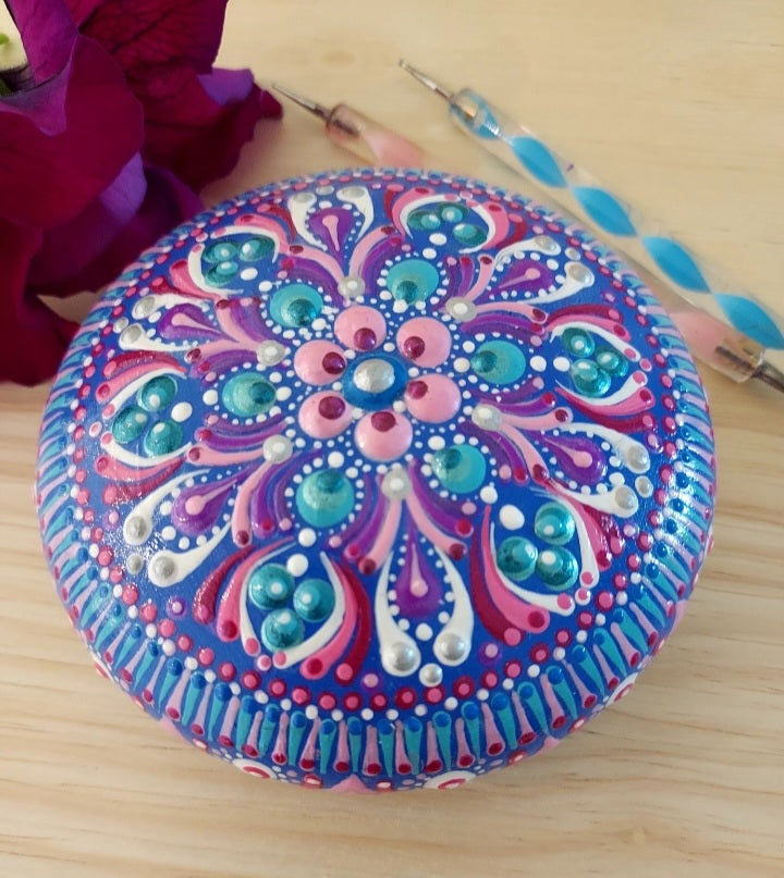 Original Dot Art Design called "Springtime "