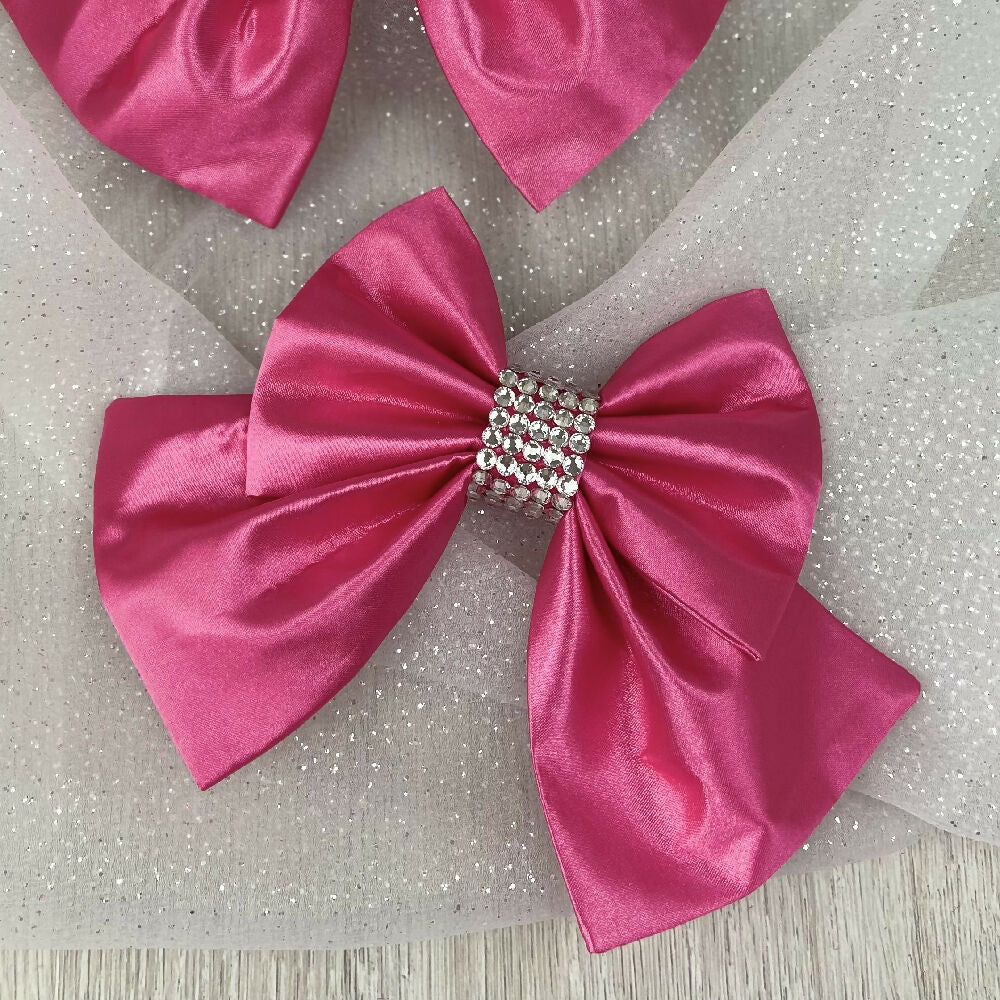 Satin Sailor Bow