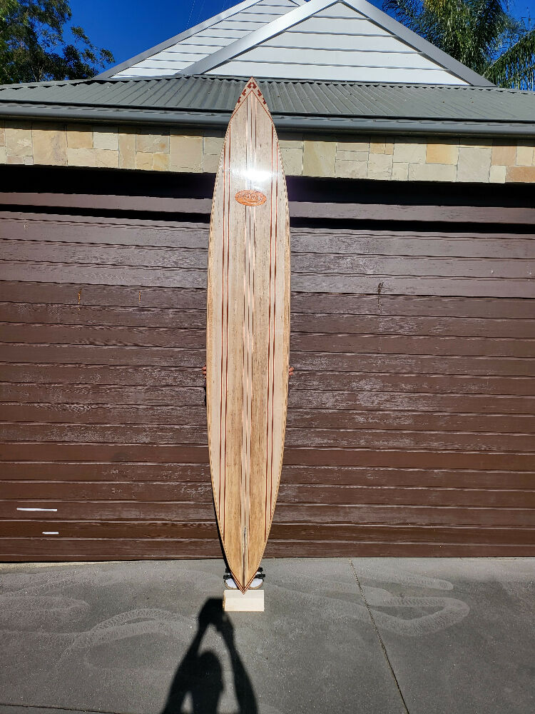 10ft Balsawood Hawaiian Gun Surfboard