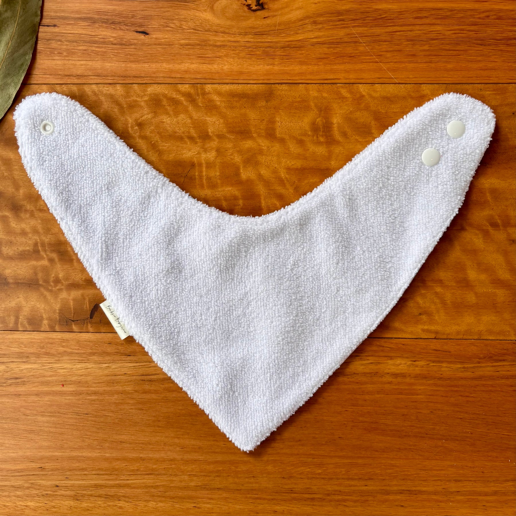 Baby Bib and Burp Cloth Set | Green and White Aussie Animals | Ready to Ship