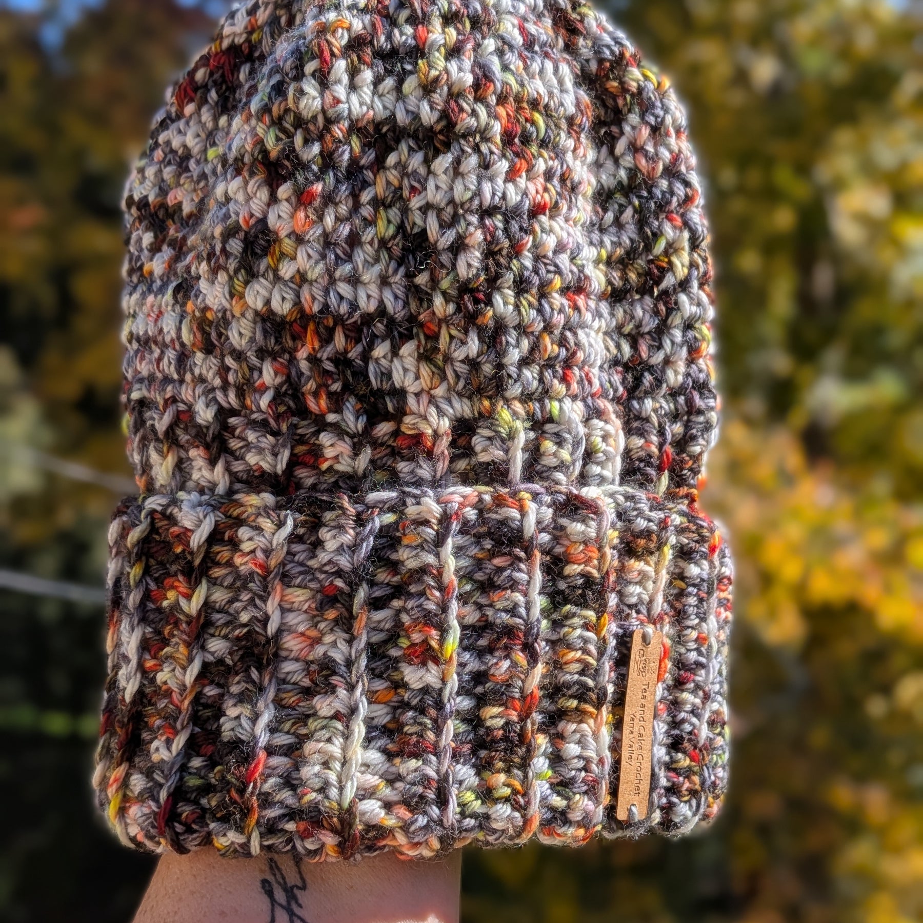 Handmade Unisex Two Way Double Brim or Slouchie Beanie