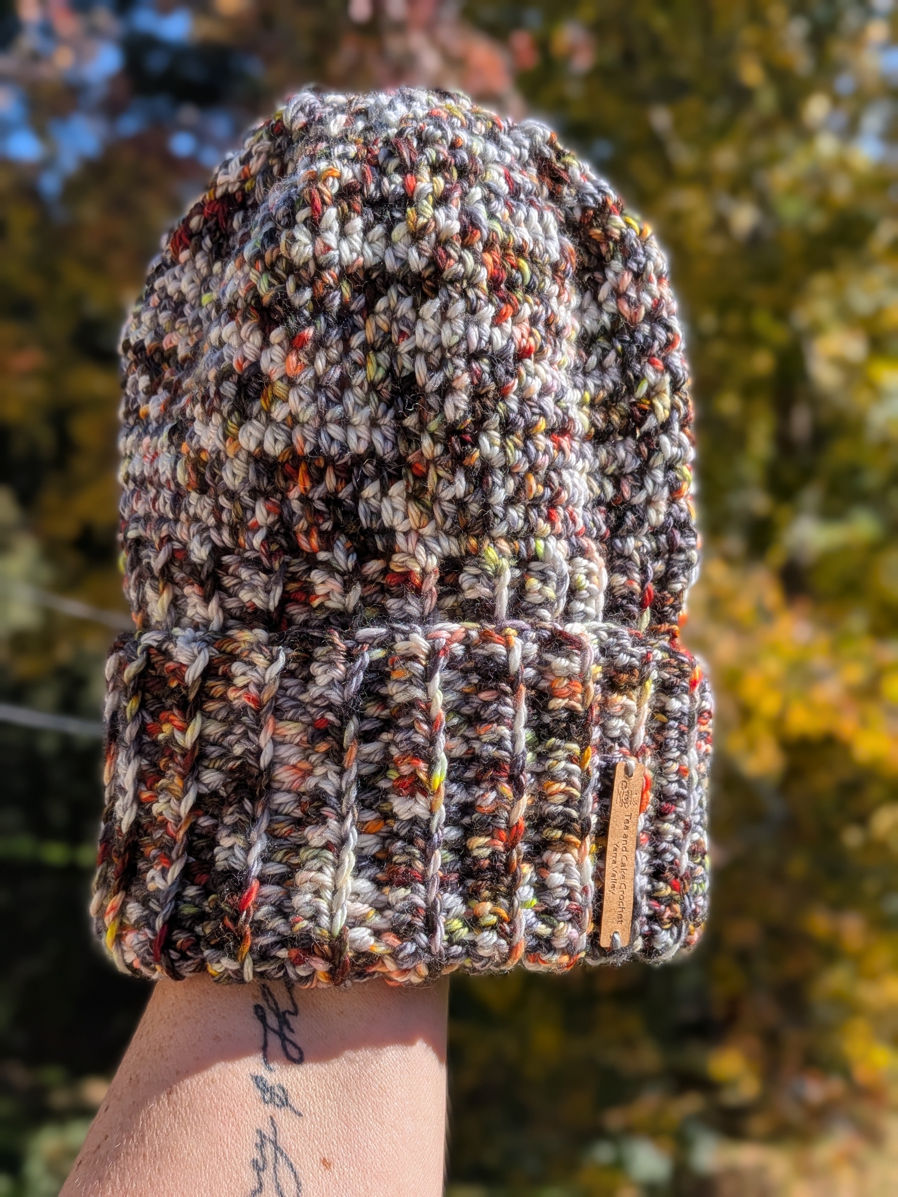 Handmade Unisex Two Way Double Brim or Slouchie Beanie