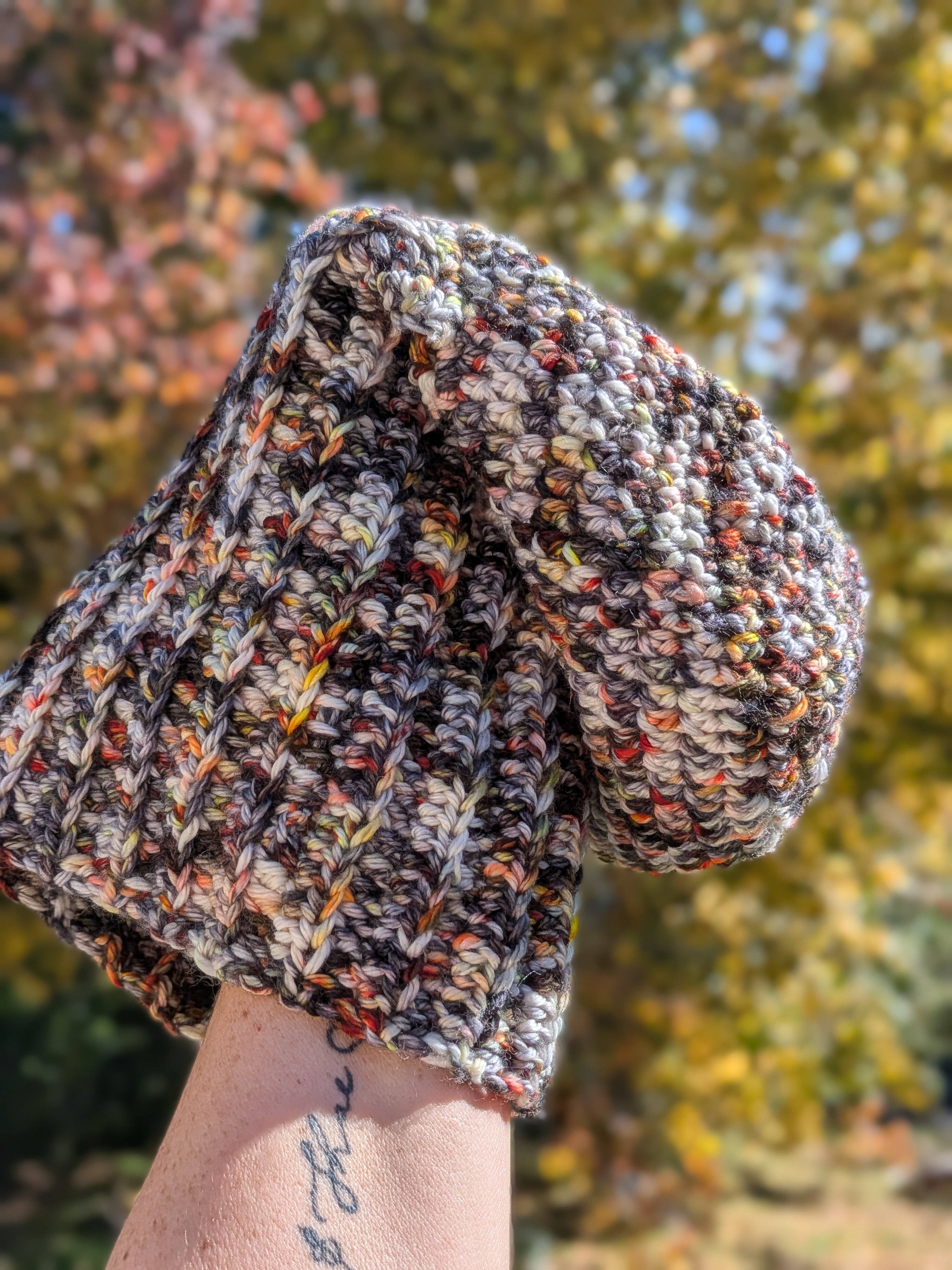Handmade Unisex Two Way Double Brim or Slouchie Beanie