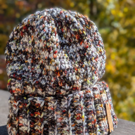 Handmade Unisex Two Way Double Brim or Slouchie Beanie