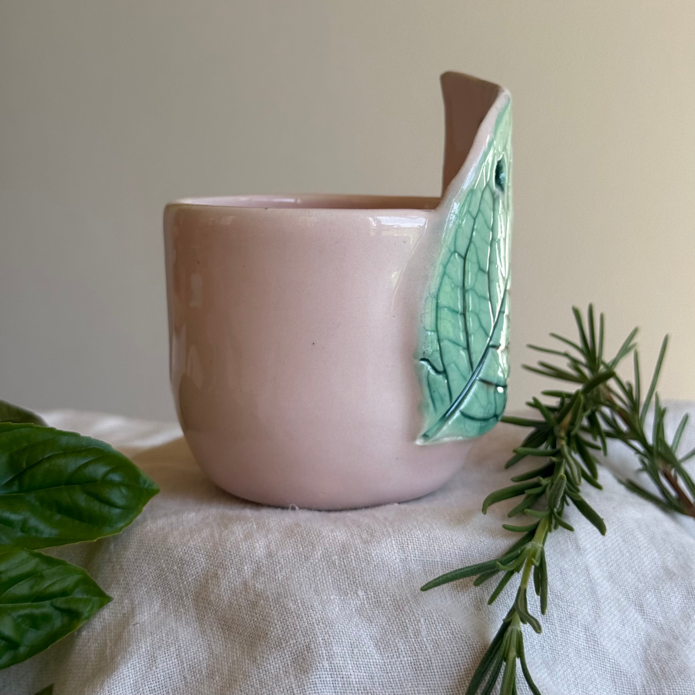 Herbie | Ceramic Herb Stripper | Wheel Thrown Pottery