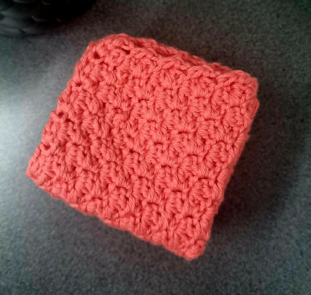 Crochet reusable dish cloths/face cloths | Various colours