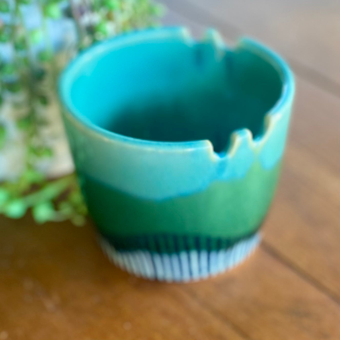 Ceramic Brush Rinsing Pot|Handmade Pottery|Custom Kristy