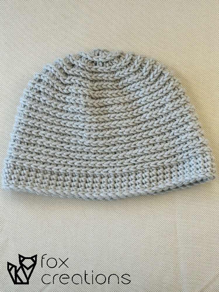 Simple Spiral Beanie Crochet Pattern