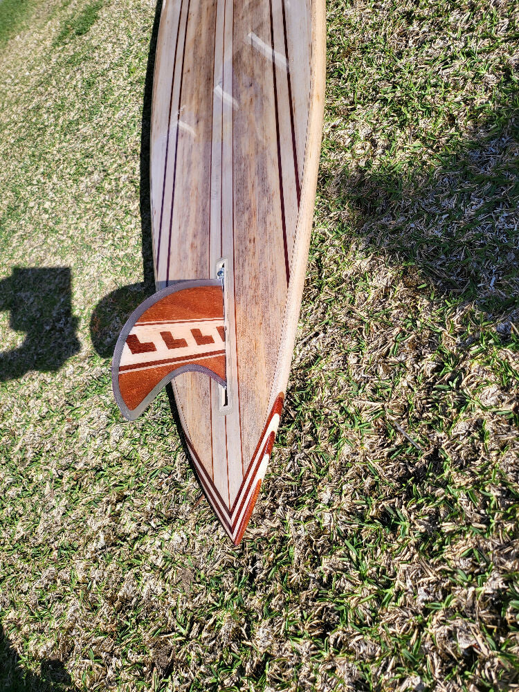 10ft Balsawood Hawaiian Gun Surfboard