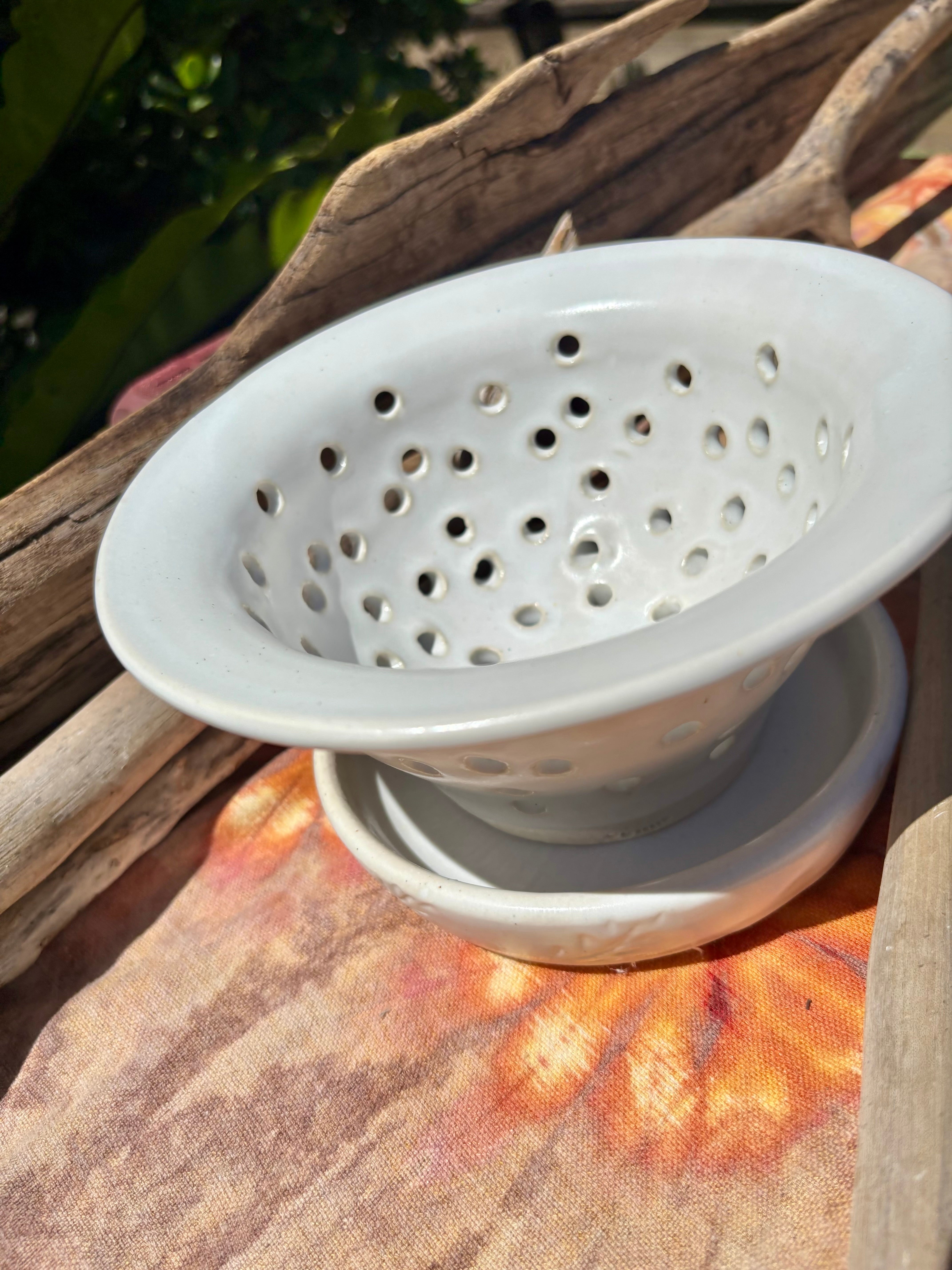 Handmade pottery Berry Bowl