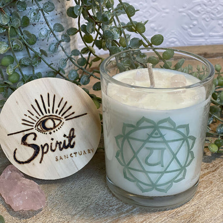 Heart Chakra Candle