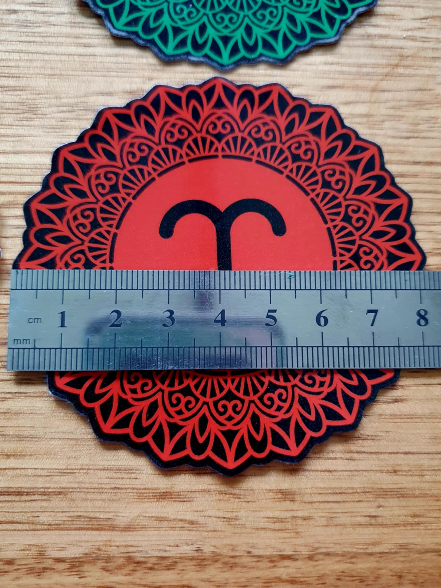 Zodiac sign stickers 12 set - Colour/Black