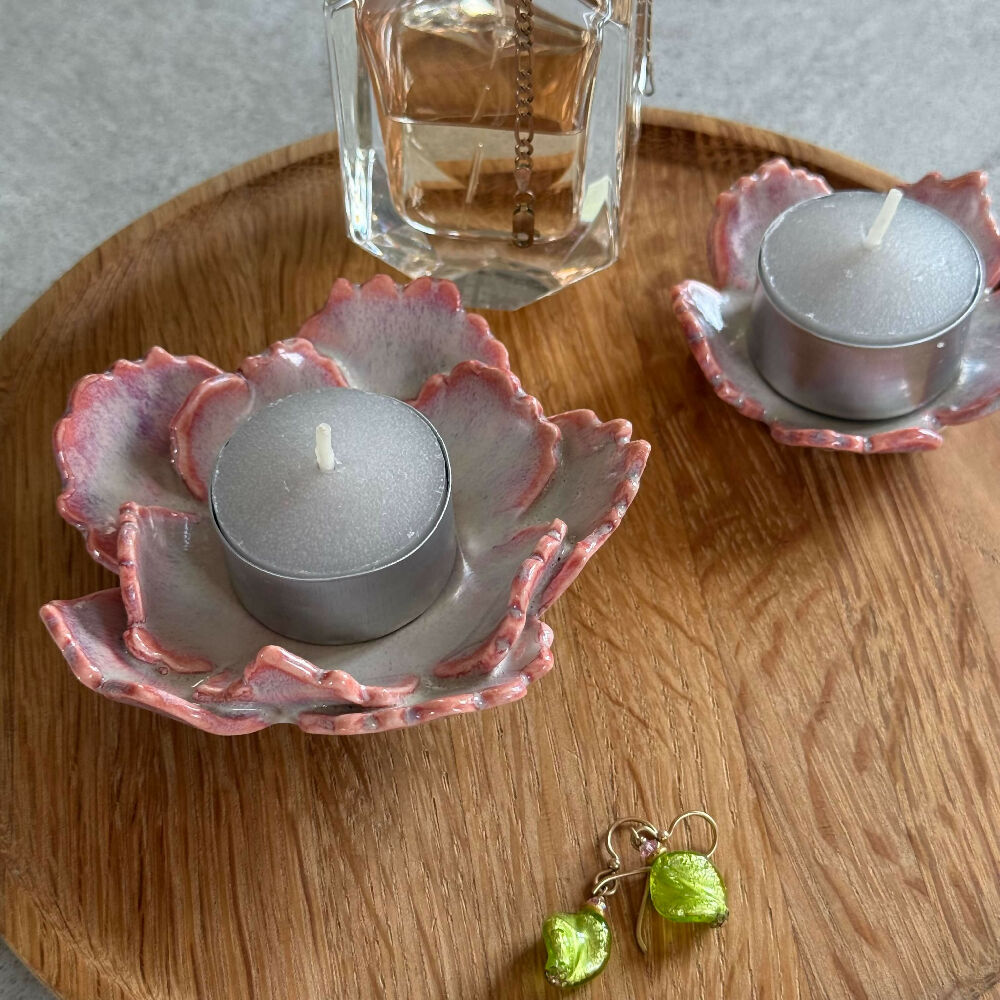 Australian-Ceramic-Pottery-Artist-Ana-Ceramica-Home-Decor-Ornaments-&-Accents-Handmade-Porcelain-Petal-Trinket-Dish-Tealight-Holder-Condiment-Serving-Handmade-Pottery