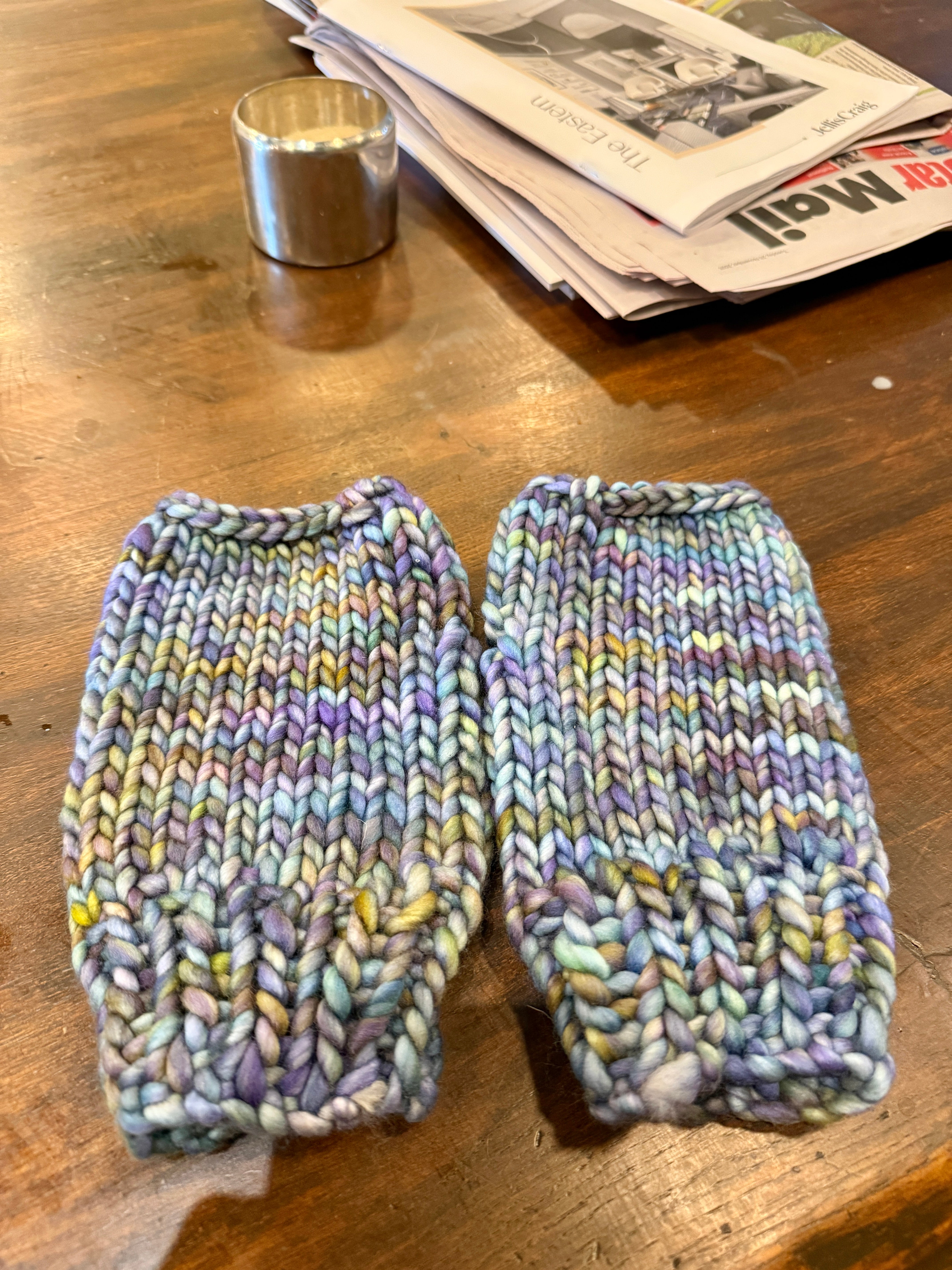 Custom Order - Elaine - Mens Handwarmers