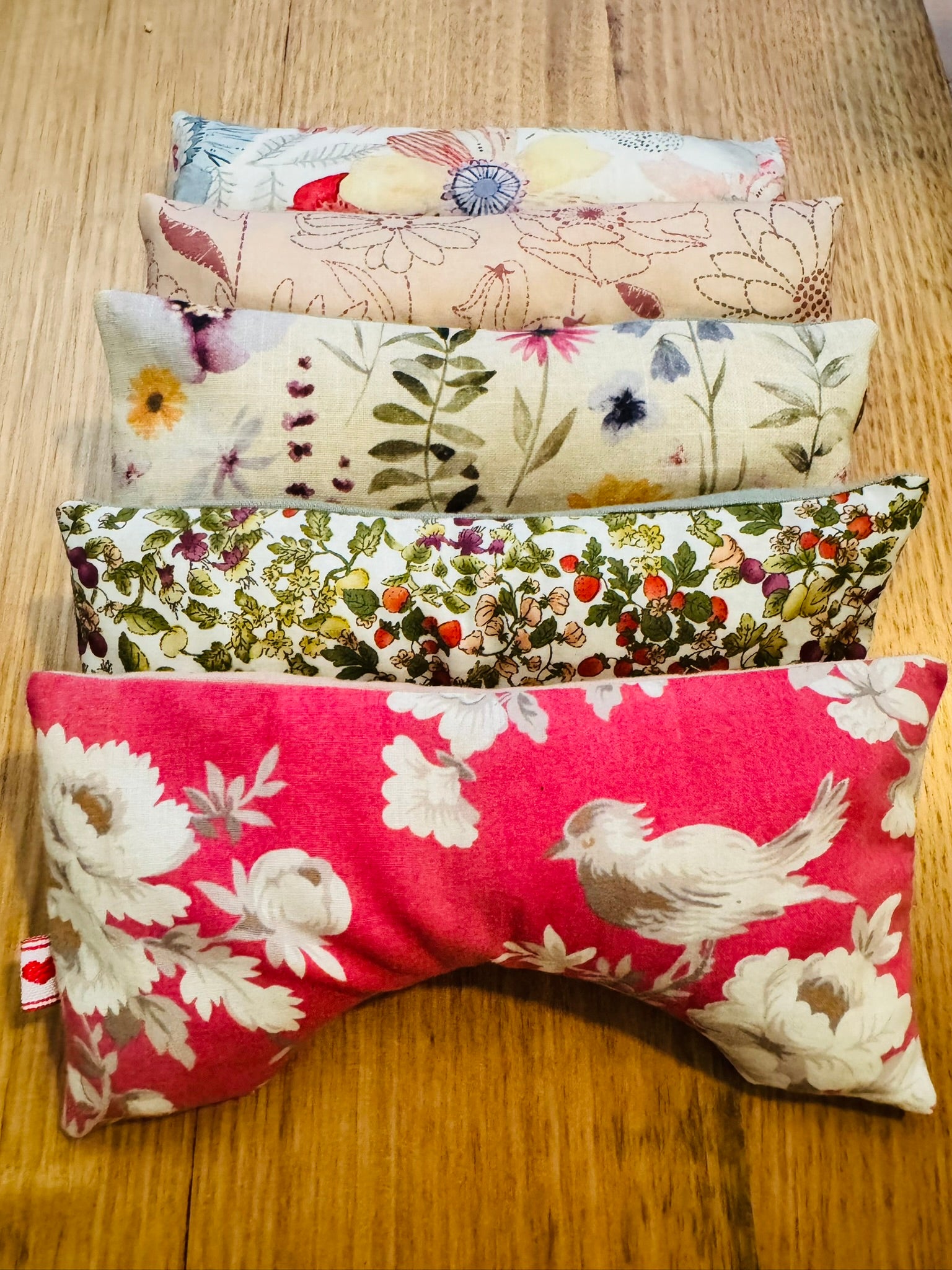 Organic Lavender Linseed/Rice Eye Pillows