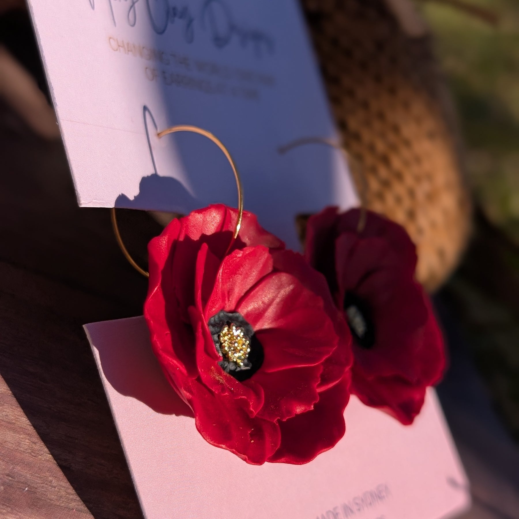 Poppy Hoops