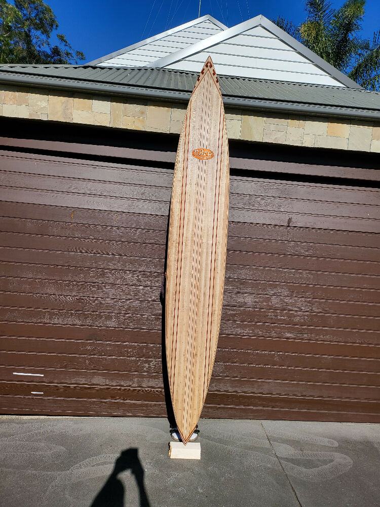 10ft Balsawood Hawaiian Gun Surfboard