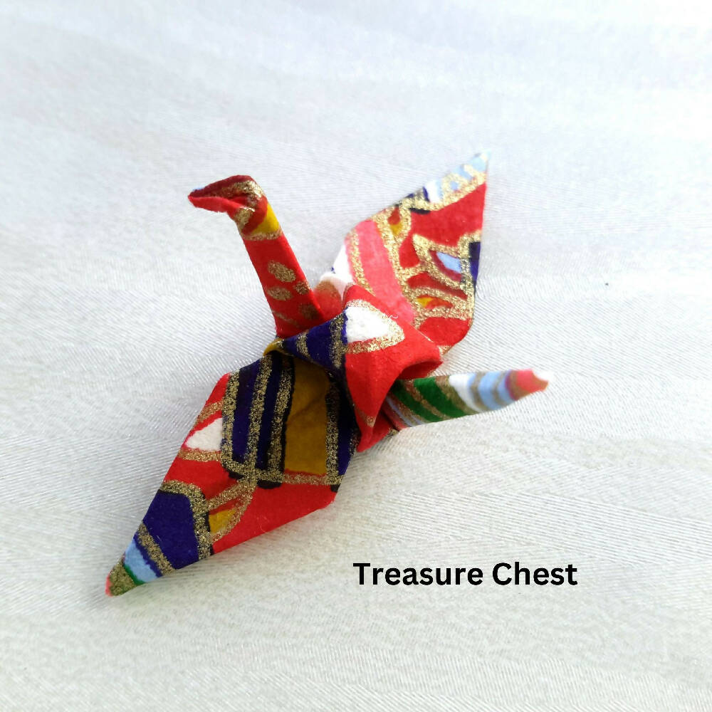 Treasure Chest crane - Marion Nelson Art